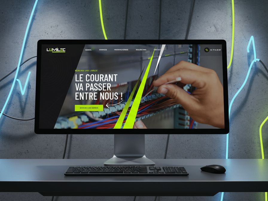 Projet Webdesign électricien
